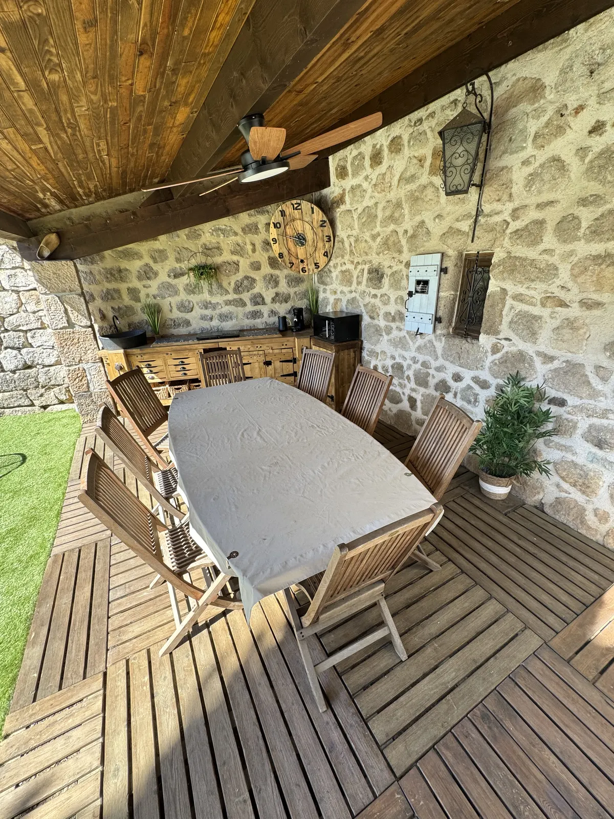 Maison 4/6 à 8/14 personnes en Basse Ardèche !