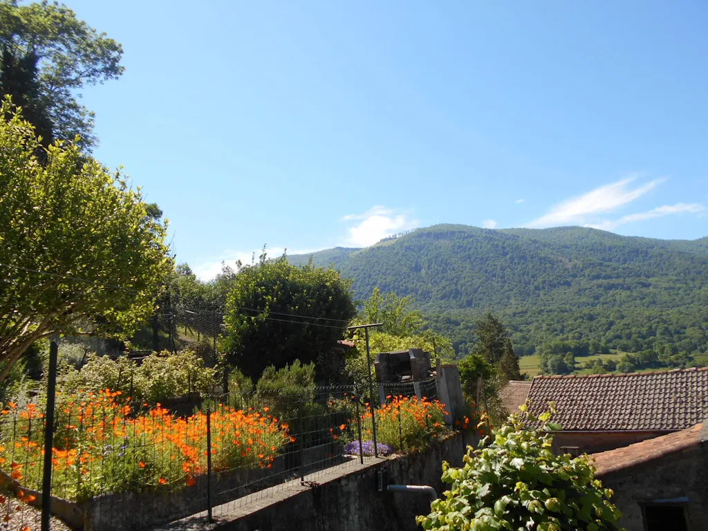 Confortable gîte avec grande cheminée - jardin et terrasse
