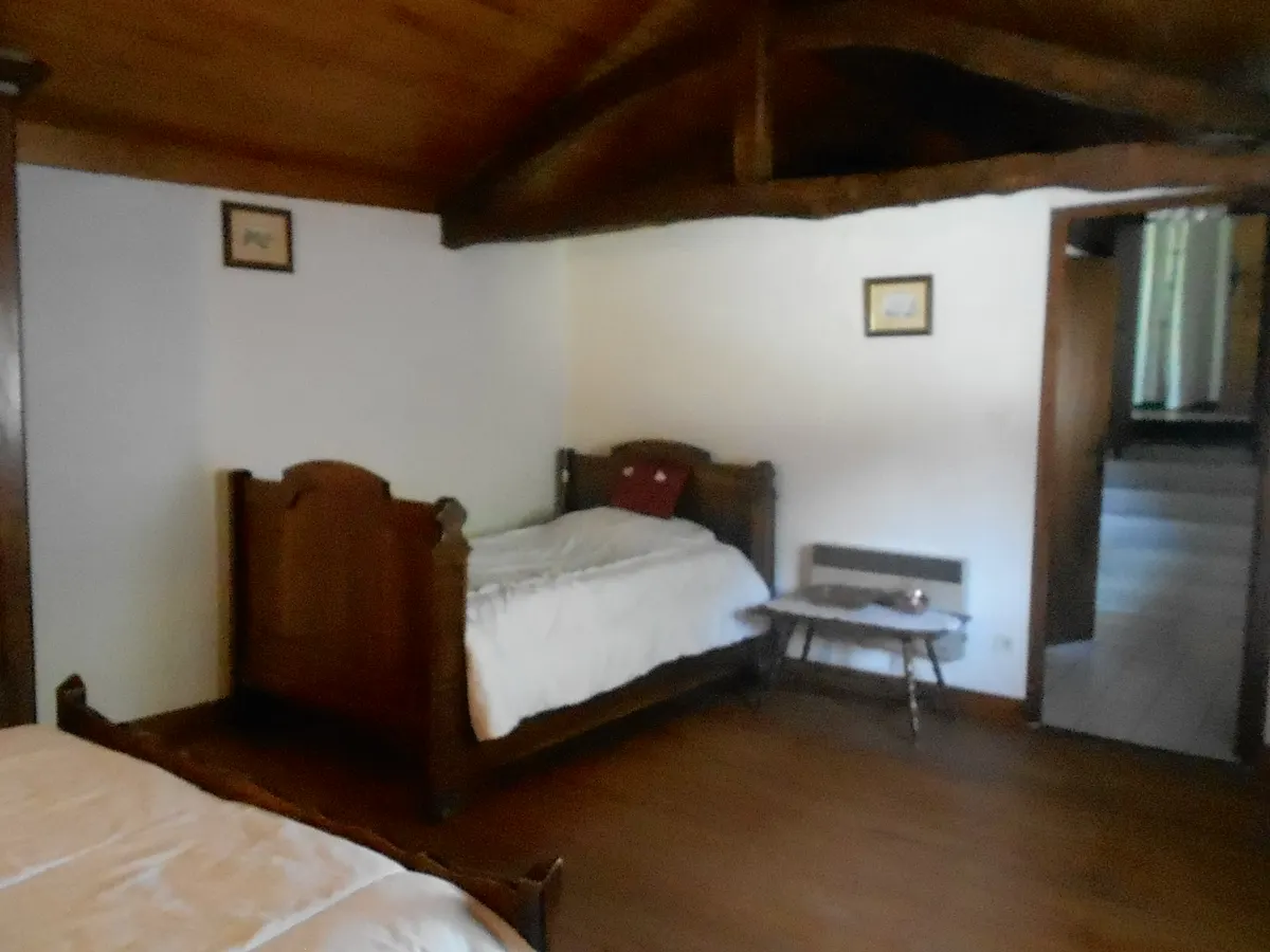 Confortable gîte avec grande cheminée - jardin et terrasse
