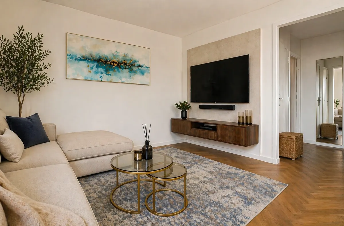 Appartement 2 pièces avec vue Tour Eiffel - Paris 15ème