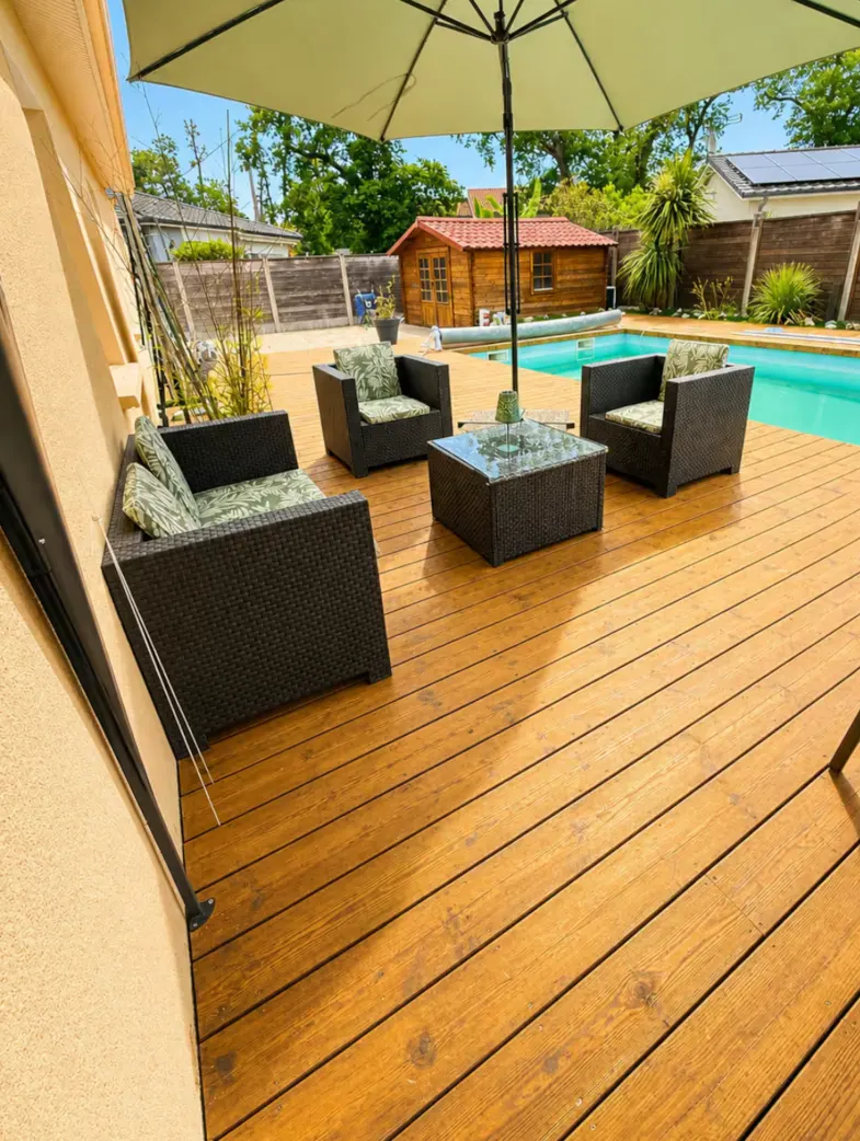 Agreable maison entre bordeaux et le bassin avec option jacuzzi