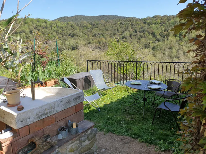 Mas de charme pour 2 avec terrasses et jardin près de Céret- La Batallola
