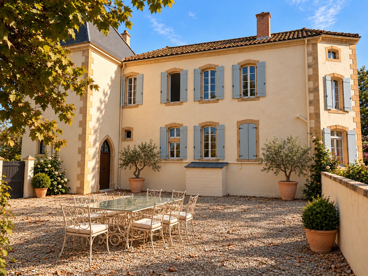 Château de la Coutère – 400 ans d'histoire, piscine privée et cascades