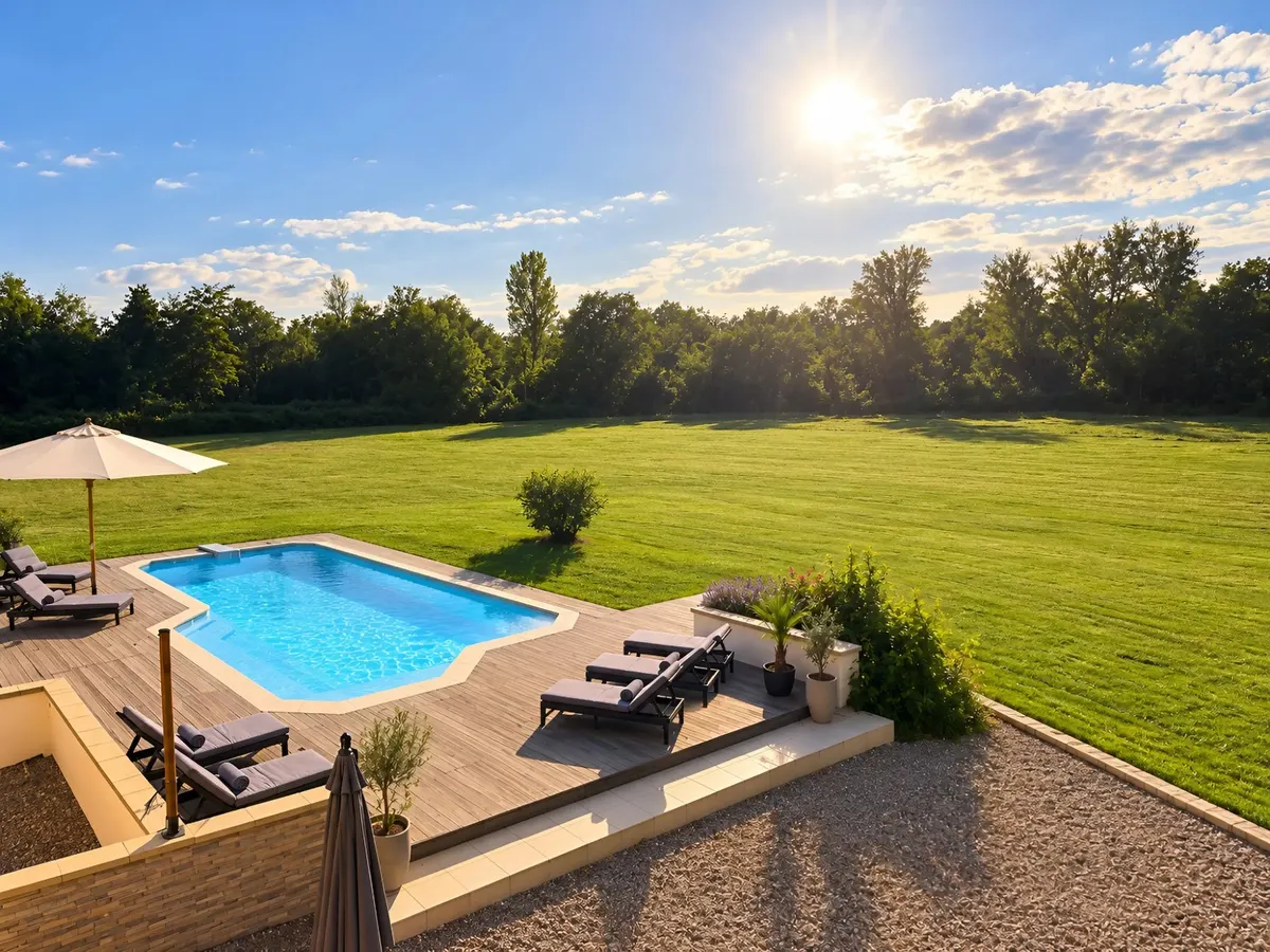 Château de la Coutère – 400 ans d'histoire, piscine privée et cascades