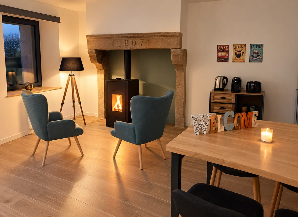 Nid Romantique avec Sauna & Balnéo Privés