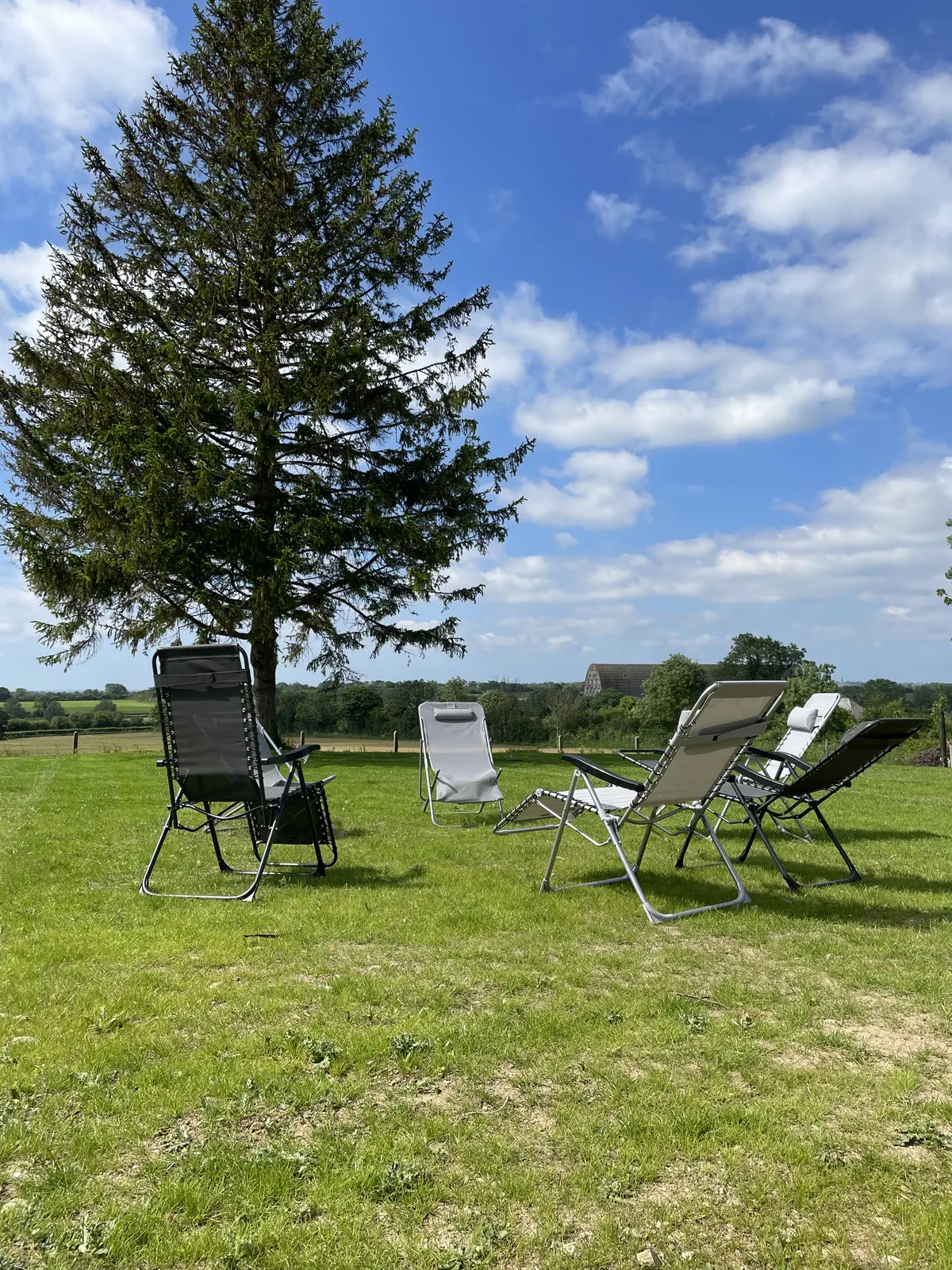 Le gîte chez René à la campagne