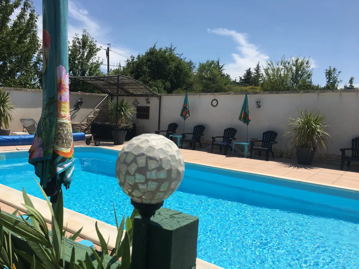 Gîte pour 2 à 4 personnes avec piscine et spa